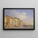 Grand Canal i Venedig - Richard Parkes Bonington — inramlat konstverk på väggen
