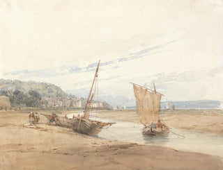 Richard Parkes Bonington - Near Honfleur.webp