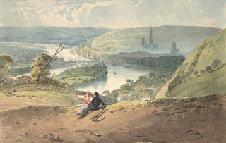 Richard Parkes Bonington - View of Rouen from St Catherines Hill.webp