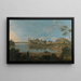 Château de Caernarfon - Richard Wilson — inramlat konstverk på väggen