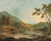Dinas Bran från Llangollen - Richard Wilson — vy av konstverket