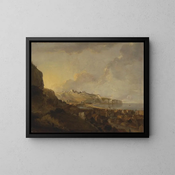 Douvres - Richard Wilson — inramlat konstverk på väggen
