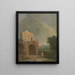 Villa d'Hadrien - Richard Wilson — inramlat konstverk på väggen