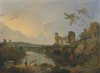 Landskap Italien på morgonen - Richard Wilson — vy av konstverket