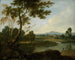 Landskap i Italien - Richard Wilson — vy av konstverket