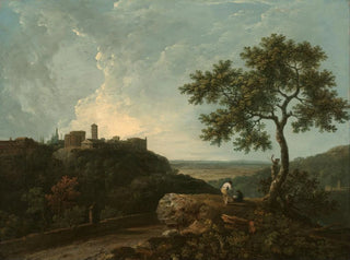 Tivoli, templet av Sybille och landskapet - Richard Wilson — vy av konstverket