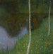 Rivage med björkar - Gustav Klimt — vy av konstverket