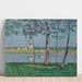 Reproduktion av målningen Rive de la Seine vid Petit-Gennevilliers - Gustave Caillebotte