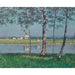 Reproduktion av målningen Rive de la Seine vid Petit-Gennevilliers - Gustave Caillebotte