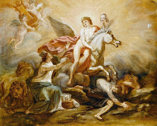 Allégorie de la gloire de Voltaire - Robert Guillaume Dardel — vy av konstverket