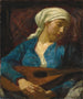 Le Joueur de mandoline - Robert Anning Bell — vy av konstverket