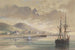 Valentia målning från 1857-1858 under tiden för installationen av det gamla kabeln - Robert Charles Dudley — vy av konstverket