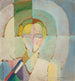 Portrait de Madame Heim - Robert Delaunay — vy av konstverket