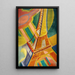 Tour Eiffel - Robert Delaunay — inramlat konstverk på väggen