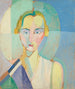 Studie för Madame Heim-porträttet - Robert Delaunay — vy av konstverket