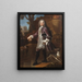 Portrait of Jean-Joseph de Pons - Robert Gabriel Gence — inramlat konstverk på väggen