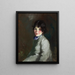 Catherine - Robert Henri — inramlat konstverk på väggen