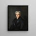 Elizabeth Virginia Lanning Bradner Smith Mme George Cotton Smith - Robert Henri — inramlat konstverk på väggen