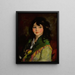 Francine Lovey - Robert Henri — inramlat konstverk på väggen