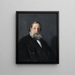 George Cotton Smith - Robert Henri — inramlat konstverk på väggen