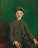 irländsk pojke - Robert Henri — vy av konstverket