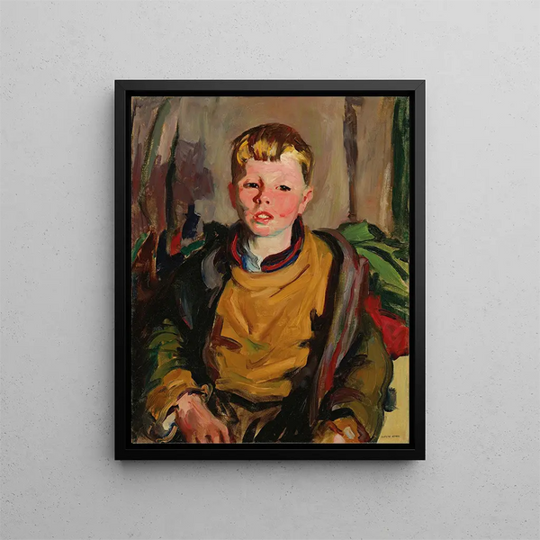Macnamara - Robert Henri — inramlat konstverk på väggen