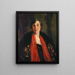 Mary Fanton Roberts - Robert Henri — inramlat konstverk på väggen