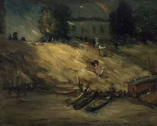 erse soudaine - Robert Henri — vy av konstverket
