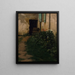 En trädgårdsväg - Robert Henry Logan — inramlat konstverk på väggen
