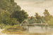 Reflets dans une mare boisée - Robert Hills — vy av konstverket