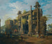 Vue de la porte du Lal Bagh à Dacca - Robert Home — vy av konstverket