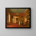 Galerie de tableaux de Lord Northwick à Thirlestaine House - Robert Huskisson — inramlat konstverk på väggen