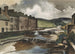 Yorkshire-by, England - Robert Kirkland Jamieson — vy av konstverket
