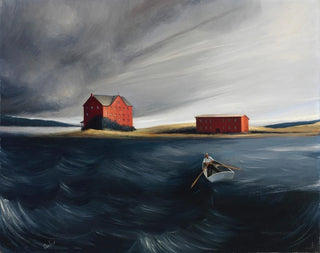 Tempête imminente - Robert P. Archer — vy av konstverket