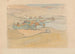 En by i Sussex Downs - Robert Polhill Bevan — vy av konstverket