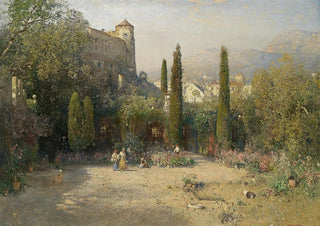 Robert Russ - Gartenpartie aus dem Etschtal.webp
