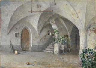 Robert Russ - Hausflur beim Kantioler in Klausen.webp