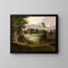 Château de Chapultepec - Robert S. Duncanson — inramlat konstverk på väggen