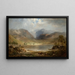 Loch Long - Robert S. Duncanson — inramlat konstverk på väggen