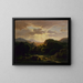 Souvenirs d'une scène près d'Auerbach - Robert S. Duncanson — inramlat konstverk på väggen