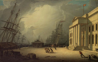 Robert Salmon - The Custom House at Greenock Scotland.webp