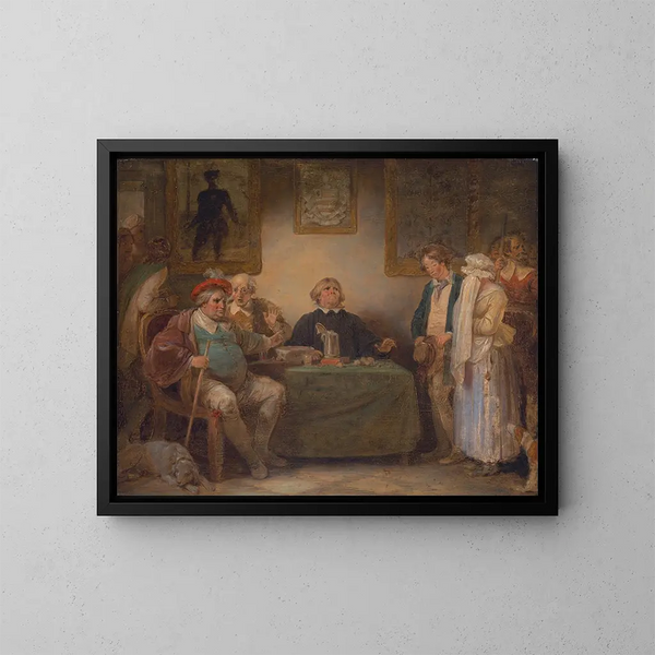 Les Sept Âges de l'Homme - Robert Smirke — inramlat konstverk på väggen
