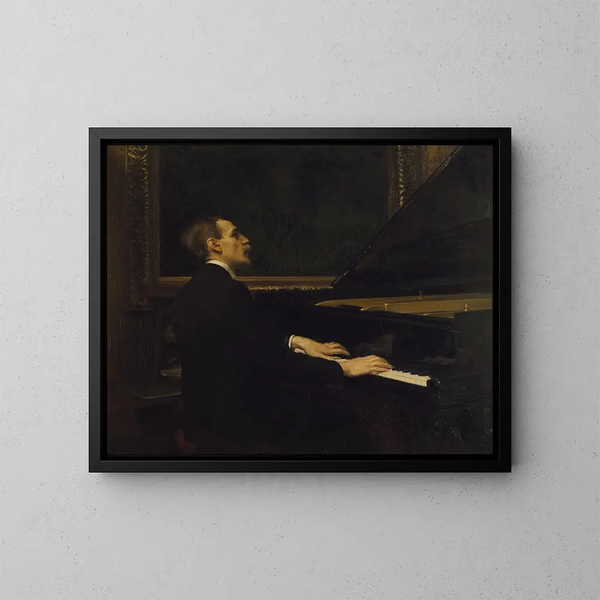 Vilhelm Stenhammar 1871-1927 - Robert Thegerström — inramlat konstverk på väggen