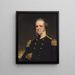 General Winfield Scott - Robert Walter Weir — inramlat konstverk på väggen