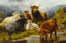 Highlands boskap - Robert Watson — vy av konstverket