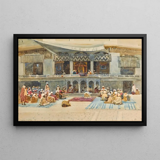 Robert Weir Allan - Figures before a mosque.webp