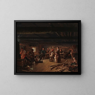 Robert Wilhelm Ekman - Pentti Lyytinen Recites Poems In A Cottage In Savo.webp