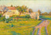 Vår i Frankrike - Robert William Vonnoh — vy av konstverket