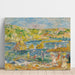 Reproduktion av målningen av klipporna på Guernsey med figurer (Strand på Guernsey) - Pierre-Auguste Renoir