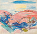 Rochers rouges - Edvard Munch — vy av konstverket